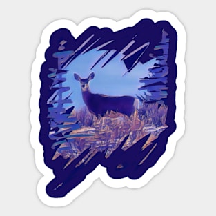 Deer Sticker